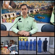 دستگیری ۲ باند سارقان منازل توسط پلیس دزفول